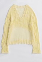【メゾンスペシャル/MAISON SPECIAL】のV-neck Low Gauge Pullover Knit/Vネックローゲージプルオーバーニット 人気、トレンドファッション・服の通販 founy(ファニー) ファッション Fashion レディースファッション Fashion for Women トップス・カットソー Cut & Sew Tops ニット Knit Tops & Sweaters カジュアルプルオーバー・ニットトップス Pullovers & Knit Tops / Casual Pullovers Vネックトップス V-Neck Tops / V-Cut Neckline Shirts 2025年 2025 2025-2026秋冬・A/W Autumn/Winter 2025–26 AW25–26 おすすめ Recommended / Our Picks シアー Sheer, See-Through タンク Tank Top, Sleeveless Top A/W・秋冬 Autumn/Winter thumbnail L.YEL(ライトイエロー)|ID: prp329100004631652 ipo3291000000033328788