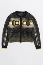 【メゾンスペシャル/MAISON SPECIAL】のCrochet Motif Zip Knit Cardigan/クロシェモチーフジップニットカーデ 人気、トレンドファッション・服の通販 founy(ファニー) ファッション Fashion レディースファッション Fashion for Women トップス・カットソー Cut & Sew Tops ニット Knit Tops & Sweaters カーディガン・羽織り Layered Style Cardigans カーディガン Cardigan, Knitwear クロシェ Crochet, Knitted Lace シンプル Simple, Minimal スラックス Slacks, Dress Pants デニム Denim, Jeans Material トレンド Trend, Trending Now フラワー Flower, Floral フロント Front, Front Design モダン Modern, Contemporary モチーフ Motif, Design Theme リラックス Relax, Relaxed Fit ロング Long, Long-Length A/W・秋冬 Autumn/Winter 2025年 2025 2025-2026秋冬・A/W Autumn/Winter 2025–26 AW25–26 thumbnail BLK(ブラック)|ID: prp329100004631653 ipo3291000000033328801