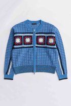 【メゾンスペシャル/MAISON SPECIAL】のCrochet Motif Zip Knit Cardigan/クロシェモチーフジップニットカーデ 人気、トレンドファッション・服の通販 founy(ファニー) ファッション Fashion レディースファッション Fashion for Women トップス・カットソー Cut & Sew Tops ニット Knit Tops & Sweaters カーディガン・羽織り Layered Style Cardigans カーディガン Cardigan, Knitwear クロシェ Crochet, Knitted Lace シンプル Simple, Minimal スラックス Slacks, Dress Pants デニム Denim, Jeans Material トレンド Trend, Trending Now フラワー Flower, Floral フロント Front, Front Design モダン Modern, Contemporary モチーフ Motif, Design Theme リラックス Relax, Relaxed Fit ロング Long, Long-Length A/W・秋冬 Autumn/Winter 2025年 2025 2025-2026秋冬・A/W Autumn/Winter 2025–26 AW25–26 thumbnail BLU(ブルー)|ID: prp329100004631653 ipo3291000000033328803