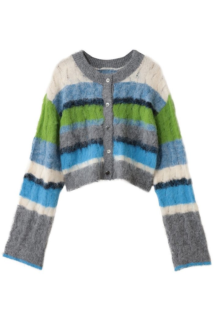 【メゾンスペシャル/MAISON SPECIAL】の2way Neck Multi Border Knit Tops/2WAYネックマルチボーダーニットトップス インテリア・キッズ・メンズ・レディースファッション・服の通販 founy(ファニー) https://founy.com/ ファッション Fashion レディースファッション Fashion for Women トップス・カットソー Cut & Sew Tops ニット Knit Tops & Sweaters カジュアルプルオーバー・ニットトップス Pullovers & Knit Tops / Casual Pullovers ジャケット Jacket, Outerwear ボレロ Bolero, Short Cardigan ロング Long, Long-Length 透かし Cut-Out, Lacework |ID: prp329100004631654 ipo3291000000035966092