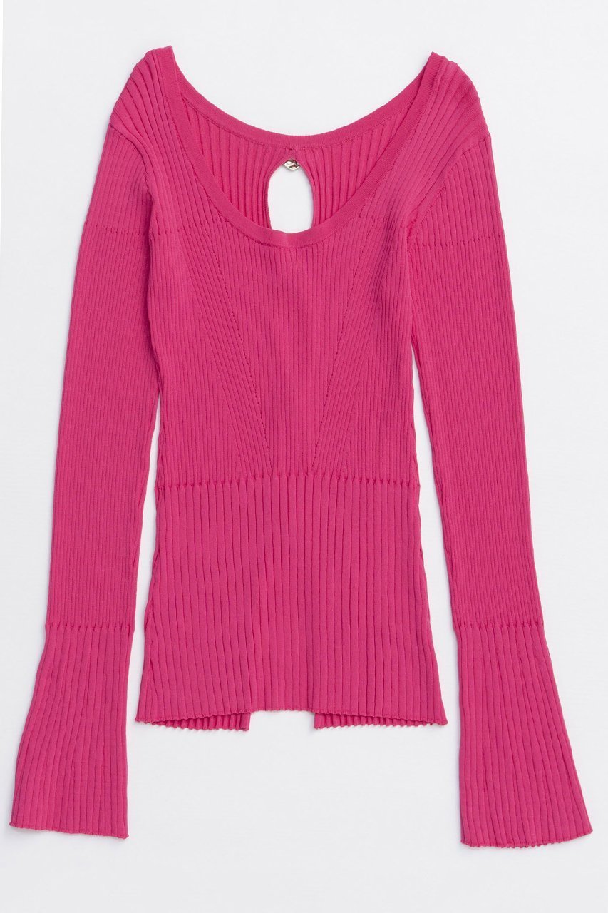 【メゾンスペシャル/MAISON SPECIAL】のButton Slit 2way Knit Tops/ボタンスリット2WAYニット 人気、トレンドファッション・服の通販 founy(ファニー) 　ファッション　Fashion　レディースファッション　Fashion for Women　トップス・カットソー　Cut & Sew Tops　ニット　Knit Tops & Sweaters　カジュアルプルオーバー・ニットトップス　Pullovers & Knit Tops / Casual Pullovers　2025年　2025　2025-2026秋冬・A/W　Autumn/Winter 2025–26 AW25–26　なめらか　Smooth, Silky Texture　インナー　Innerwear　スリット　Slit, Slit Detail　スリーブ　Sleeve, Long Sleeve / Short Sleeve　リュクス　Luxury, Elegant, High-End, Chic　ロング　Long, Long-Length　ワイドリブ　Wide Rib, Wide Ribbed Knit　A/W・秋冬　Autumn/Winter　other-4|ID: prp329100004631655 ipo3291000000033328834