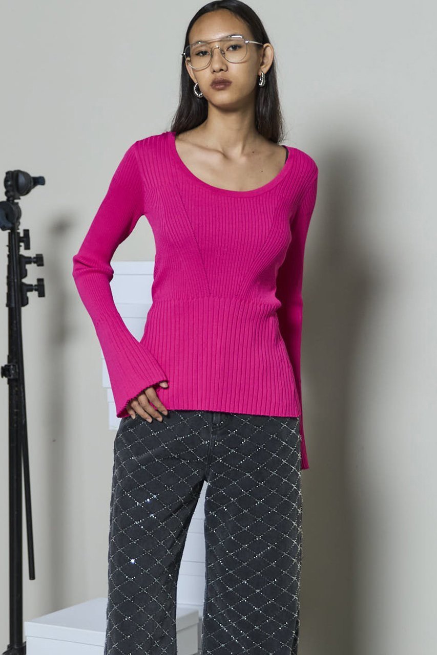 【メゾンスペシャル/MAISON SPECIAL】のButton Slit 2way Knit Tops/ボタンスリット2WAYニット 人気、トレンドファッション・服の通販 founy(ファニー) 　ファッション　Fashion　レディースファッション　Fashion for Women　トップス・カットソー　Cut & Sew Tops　ニット　Knit Tops & Sweaters　カジュアルプルオーバー・ニットトップス　Pullovers & Knit Tops / Casual Pullovers　2025年　2025　2025-2026秋冬・A/W　Autumn/Winter 2025–26 AW25–26　なめらか　Smooth, Silky Texture　インナー　Innerwear　スリット　Slit, Slit Detail　スリーブ　Sleeve, Long Sleeve / Short Sleeve　リュクス　Luxury, Elegant, High-End, Chic　ロング　Long, Long-Length　ワイドリブ　Wide Rib, Wide Ribbed Knit　A/W・秋冬　Autumn/Winter　other-8|ID: prp329100004631655 ipo3291000000033328840