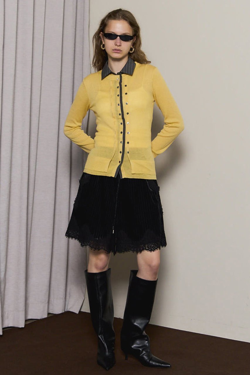 【メゾンスペシャル/MAISON SPECIAL】の2way Shirt Knit Docking Tops/2WAYシャツニット 人気、トレンドファッション・服の通販 founy(ファニー) ファッション Fashion レディースファッション Fashion for Women トップス・カットソー Cut & Sew Tops ニット Knit Tops & Sweaters シャツ・ブラウス・オフィスカジュアル Elegant Blouses & Button-Ups カジュアルプルオーバー・ニットトップス Pullovers & Knit Tops / Casual Pullovers なめらか Smooth, Silky Texture カフス Cuff Design クラシック Classic, Timeless Style ストライプ Stripe, Striped Pattern ドッキング Docking, Mixed Material ハーフ Half, Half-Length ボトム Bottoms, Lower Wear other-2|ID: prp329100004631662 ipo3291000000033328919