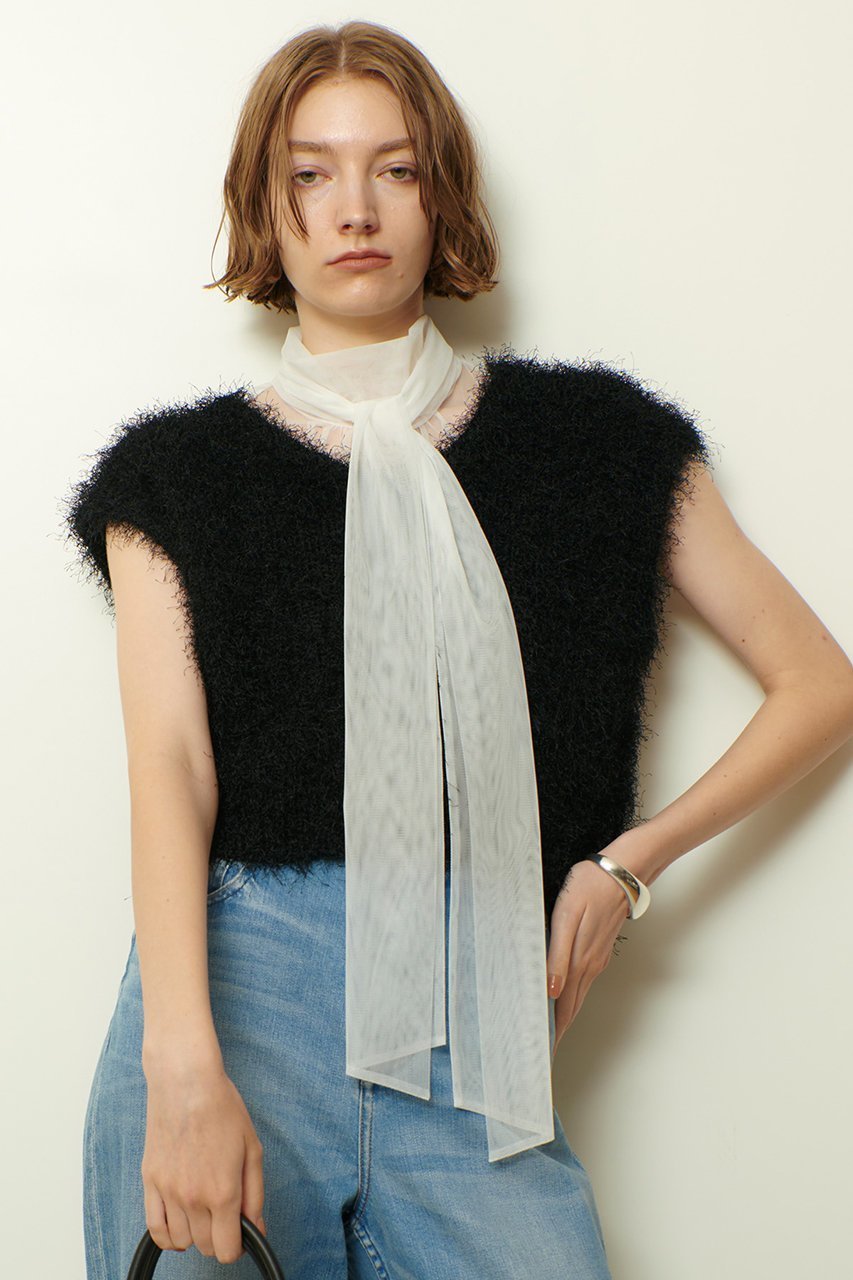 【アルアバイル/allureville】のドライシャギープルオーバー 人気、トレンドファッション・服の通販 founy(ファニー) ファッション Fashion レディースファッション Fashion for Women トップス・カットソー Cut & Sew Tops ニット Knit Tops & Sweaters カジュアルプルオーバー・ニットトップス Pullovers & Knit Tops / Casual Pullovers ギャザー Gathered, Ruffled コンパクト Compact, Small Size 再入荷 Restock / Back in Stock 定番 Standard, Basic Item 秋 Autumn other-5|ID: prp329100004631667 ipo3291000000034028296