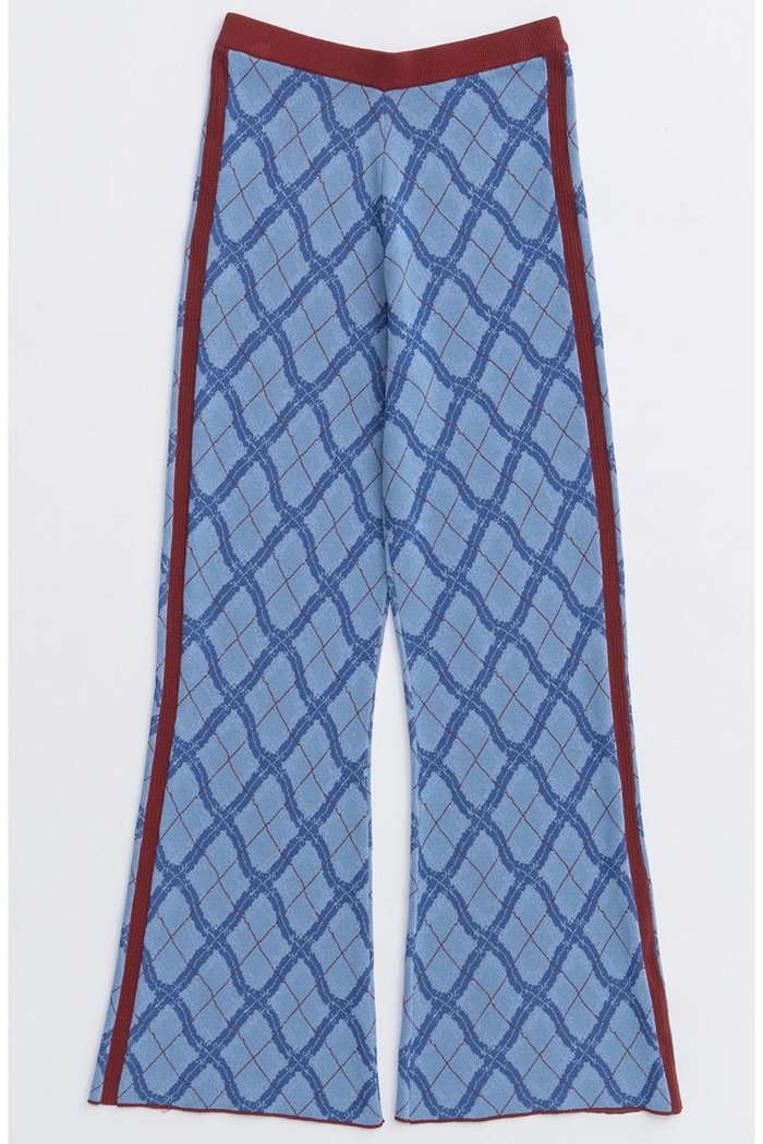 【メゾンスペシャル/MAISON SPECIAL】のPlaid Straight Knit Pants/チェックストレートニットパンツ インテリア・キッズ・メンズ・レディースファッション・服の通販 founy(ファニー) https://founy.com/ ファッション Fashion レディースファッション Fashion for Women パンツ Pants & Trousers 2025年 2025 2025-2026秋冬・A/W Autumn/Winter 2025–26 AW25–26 シンプル Simple, Minimal チェック Check, Plaid, Tartan フレア Flare, Flared ボトム Bottoms, Lower Wear 秋 Autumn A/W・秋冬 Autumn/Winter |ID: prp329100004631670 ipo3291000000033328997