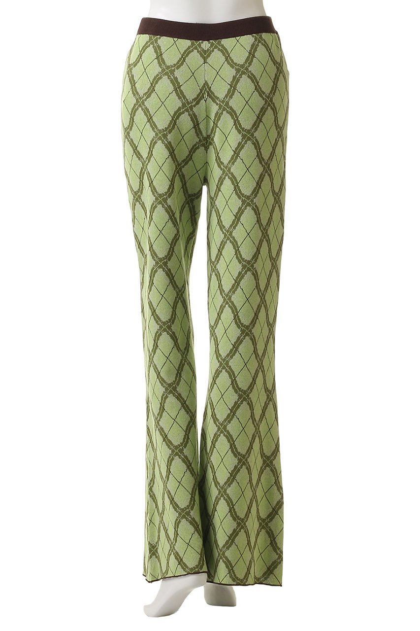 【メゾンスペシャル/MAISON SPECIAL】のPlaid Straight Knit Pants/チェックストレートニットパンツ 人気、トレンドファッション・服の通販 founy(ファニー) 　ファッション　Fashion　レディースファッション　Fashion for Women　パンツ　Pants & Trousers　2025年　2025　2025-2026秋冬・A/W　Autumn/Winter 2025–26 AW25–26　シンプル　Simple, Minimal　チェック　Check, Plaid, Tartan　フレア　Flare, Flared　ボトム　Bottoms, Lower Wear　秋　Autumn　A/W・秋冬　Autumn/Winter　other-4|ID: prp329100004631670 ipo3291000000033329003