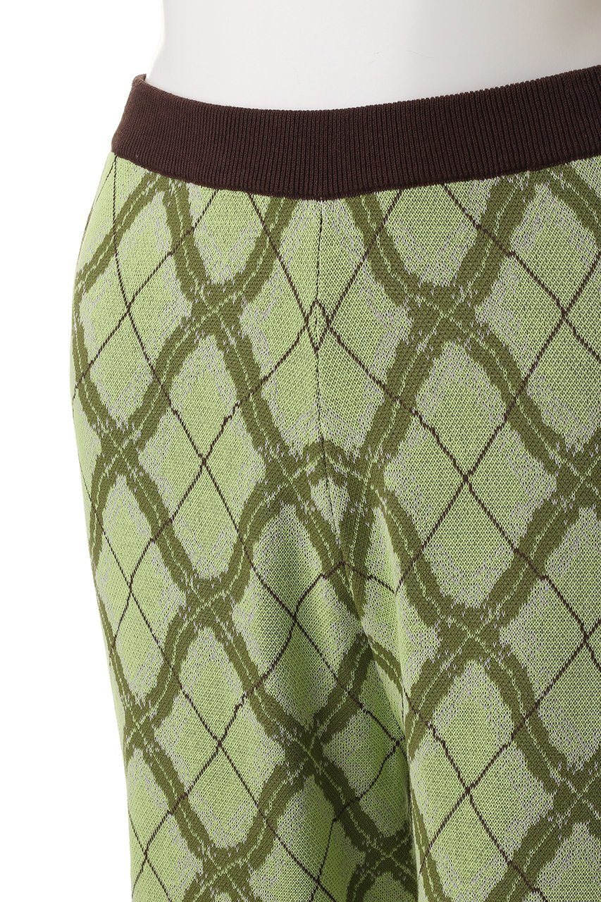 【メゾンスペシャル/MAISON SPECIAL】のPlaid Straight Knit Pants/チェックストレートニットパンツ 人気、トレンドファッション・服の通販 founy(ファニー) 　ファッション　Fashion　レディースファッション　Fashion for Women　パンツ　Pants & Trousers　2025年　2025　2025-2026秋冬・A/W　Autumn/Winter 2025–26 AW25–26　シンプル　Simple, Minimal　チェック　Check, Plaid, Tartan　フレア　Flare, Flared　ボトム　Bottoms, Lower Wear　秋　Autumn　A/W・秋冬　Autumn/Winter　other-5|ID: prp329100004631670 ipo3291000000033329006