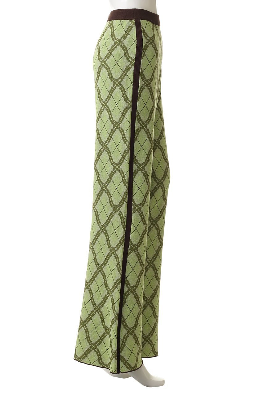 【メゾンスペシャル/MAISON SPECIAL】のPlaid Straight Knit Pants/チェックストレートニットパンツ 人気、トレンドファッション・服の通販 founy(ファニー) 　ファッション　Fashion　レディースファッション　Fashion for Women　パンツ　Pants & Trousers　シンプル　Simple, Minimal　チェック　Check, Plaid, Tartan　フレア　Flare, Flared　ボトム　Bottoms, Lower Wear　秋　Autumn　other-3|ID: prp329100004631670 ipo3291000000035651590