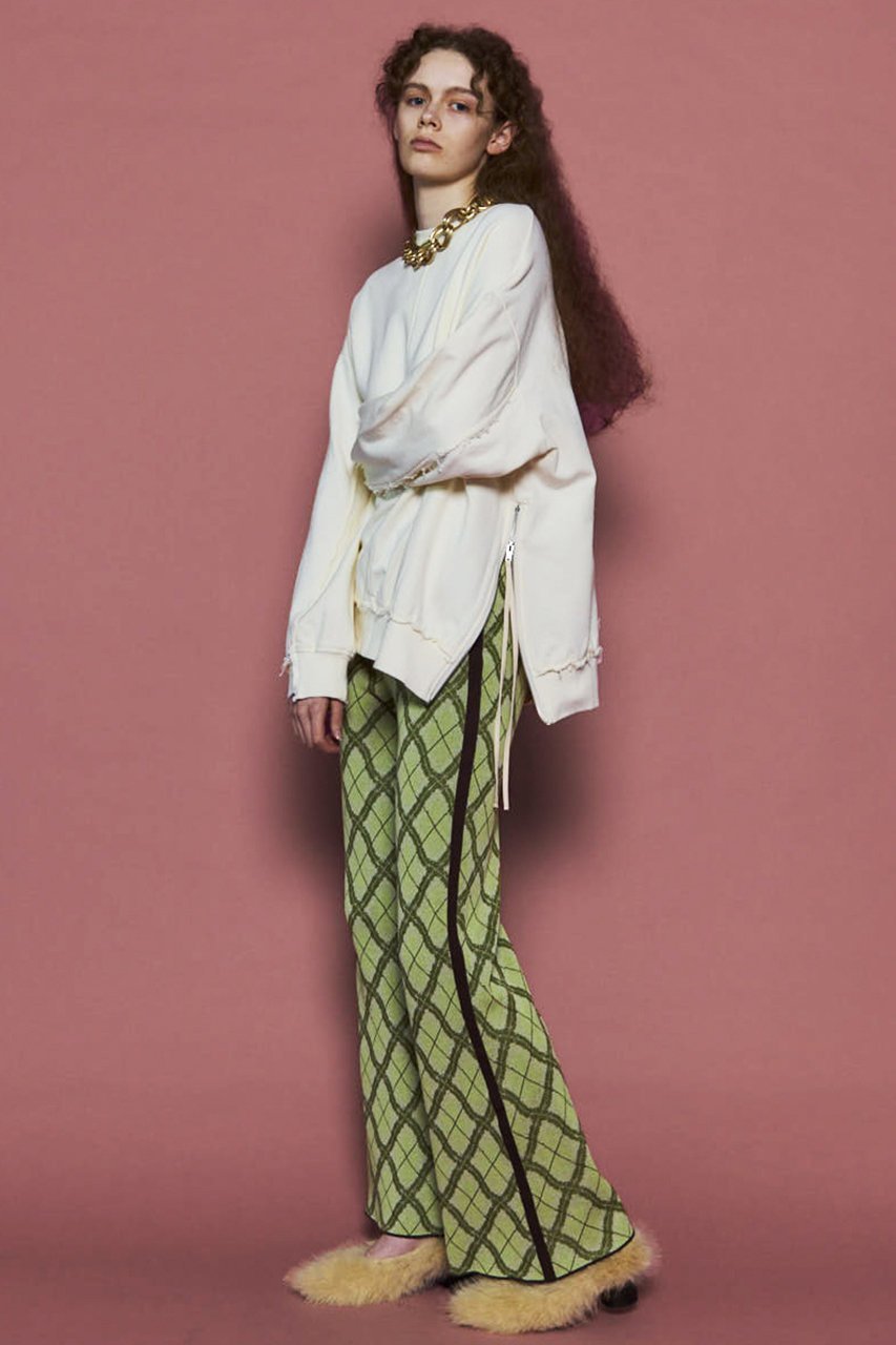 【メゾンスペシャル/MAISON SPECIAL】のPlaid Straight Knit Pants/チェックストレートニットパンツ 人気、トレンドファッション・服の通販 founy(ファニー) 　ファッション　Fashion　レディースファッション　Fashion for Women　パンツ　Pants & Trousers　シンプル　Simple, Minimal　チェック　Check, Plaid, Tartan　フレア　Flare, Flared　ボトム　Bottoms, Lower Wear　秋　Autumn　other-7|ID: prp329100004631670 ipo3291000000035651597