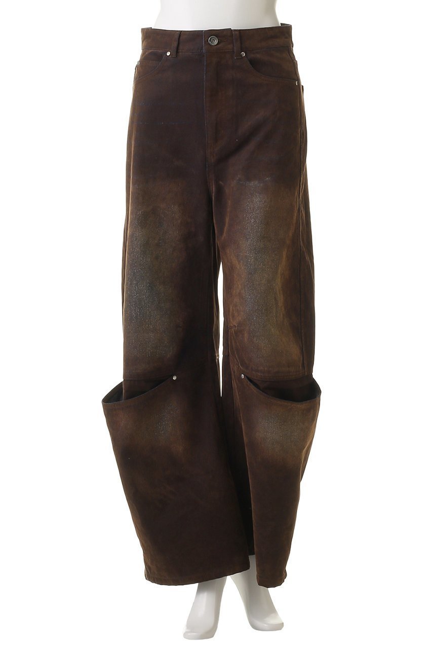 【メゾンスペシャル/MAISON SPECIAL】のCover Leg Flocky Denim Pants/カバーレッグフロッキーデニムパンツ 人気、トレンドファッション・服の通販 founy(ファニー) 　ファッション　Fashion　レディースファッション　Fashion for Women　パンツ　Pants & Trousers　デニムパンツ・ジーンズ・美脚デニム　Denim Jeans & Pants　2025年　2025　2025-2026秋冬・A/W　Autumn/Winter 2025–26 AW25–26　インディゴ　Indigo Denim　デニム　Denim, Jeans Material　トレンド　Trend, Trending Now　ボトム　Bottoms, Lower Wear　A/W・秋冬　Autumn/Winter　other-2|ID: prp329100004631671 ipo3291000000033329012