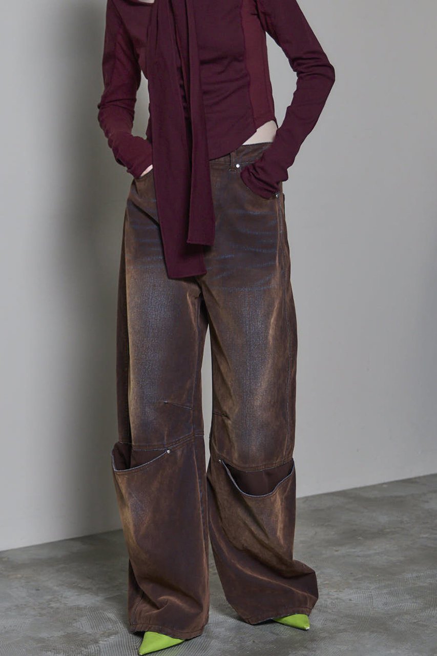 【メゾンスペシャル/MAISON SPECIAL】のCover Leg Flocky Denim Pants/カバーレッグフロッキーデニムパンツ 人気、トレンドファッション・服の通販 founy(ファニー) 　ファッション　Fashion　レディースファッション　Fashion for Women　パンツ　Pants & Trousers　デニムパンツ・ジーンズ・美脚デニム　Denim Jeans & Pants　2025年　2025　2025-2026秋冬・A/W　Autumn/Winter 2025–26 AW25–26　インディゴ　Indigo Denim　デニム　Denim, Jeans Material　トレンド　Trend, Trending Now　ボトム　Bottoms, Lower Wear　A/W・秋冬　Autumn/Winter　other-7|ID: prp329100004631671 ipo3291000000033329021