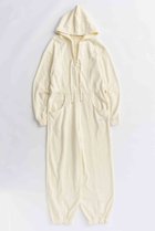 【メゾンスペシャル/MAISON SPECIAL】のLace Up Sweat Hood All-in-one/レースアップスウェットフードオールインワン IVR(アイボリー)|ID: prp329100004631673 ipo3291000000033329044