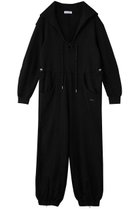 【メゾンスペシャル/MAISON SPECIAL】のLace Up Sweat Hood All-in-one/レースアップスウェットフードオールインワン BLK(ブラック)|ID: prp329100004631673 ipo3291000000035798037