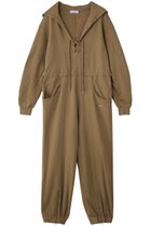 【メゾンスペシャル/MAISON SPECIAL】のLace Up Sweat Hood All-in-one/レースアップスウェットフードオールインワン KHK(カーキ)|ID: prp329100004631673 ipo3291000000035798041