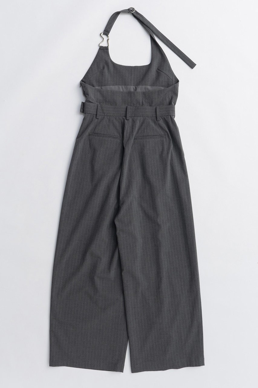 【メゾンスペシャル/MAISON SPECIAL】のHalter Neck All-in-one/ホルターネックオールインワン 人気、トレンドファッション・服の通販 founy(ファニー) 　ファッション　Fashion　レディースファッション　Fashion for Women　パンツ　Pants & Trousers　アシンメトリー　Asymmetrical Style　インナー　Innerwear　カッティング　Cutting Detail　ストライプ　Stripe, Striped Pattern　テーラード　Tailored, Tailored Fit　トレンド　Trend, Trending Now　ボトム　Bottoms, Lower Wear　ラップ　Wrap, Wrap Design　ワイド　Wide, Wide Fit　A/W・秋冬　Autumn/Winter　再入荷　Restock / Back in Stock　2025年　2025　2025-2026秋冬・A/W　Autumn/Winter 2025–26 AW25–26　other-4|ID: prp329100004631675 ipo3291000000033329083
