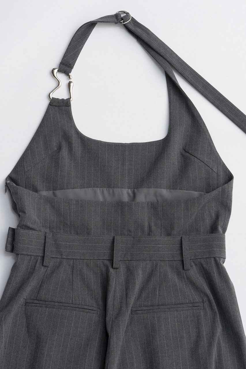 【メゾンスペシャル/MAISON SPECIAL】のHalter Neck All-in-one/ホルターネックオールインワン 人気、トレンドファッション・服の通販 founy(ファニー) 　ファッション　Fashion　レディースファッション　Fashion for Women　パンツ　Pants & Trousers　アシンメトリー　Asymmetrical Style　インナー　Innerwear　カッティング　Cutting Detail　ストライプ　Stripe, Striped Pattern　テーラード　Tailored, Tailored Fit　トレンド　Trend, Trending Now　ボトム　Bottoms, Lower Wear　ラップ　Wrap, Wrap Design　ワイド　Wide, Wide Fit　A/W・秋冬　Autumn/Winter　再入荷　Restock / Back in Stock　2025年　2025　2025-2026秋冬・A/W　Autumn/Winter 2025–26 AW25–26　other-5|ID: prp329100004631675 ipo3291000000033329085