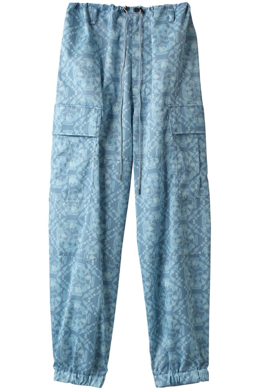 【スタニングルアー/STUNNING LURE】のサテンアーミーパンツ インテリア・キッズ・メンズ・レディースファッション・服の通販 founy(ファニー) 　ファッション　Fashion　レディースファッション　Fashion for Women　パンツ　Pants & Trousers　バランス　Balance, Style Balance　ボトム　Bottoms, Lower Wear　ミリタリー　Military, Army Style　エレガント 上品　Elegant　A/W・秋冬　Autumn/Winter　ライトブルー|ID: prp329100004631678 ipo3291000000035639074