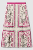 【アナイ/ANAYI】のスカーフプリントタックスカート 人気、トレンドファッション・服の通販 founy(ファニー) ファッション Fashion レディースファッション Fashion for Women スカート Skirts ロングスカート Long Skirts / Maxi & Midi Skirts 2025年 2025 2025-2026秋冬・A/W Autumn/Winter 2025–26 AW25–26 オレンジ Orange オータム Autumn Fashion カーディガン Cardigan, Knitwear サテン Satin, Glossy Fabric シンプル Simple, Minimal スカーフ Scarf, Neckwear フラワー Flower, Floral プリント Print, Printed Pattern ロング Long, Long-Length A/W・秋冬 Autumn/Winter |ID:prp329100004631679