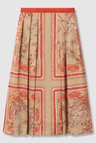 【アナイ/ANAYI】のスカーフプリントタックスカート 人気、トレンドファッション・服の通販 founy(ファニー) ファッション Fashion レディースファッション Fashion for Women スカート Skirts ロングスカート Long Skirts / Maxi & Midi Skirts 2025年 2025 2025-2026秋冬・A/W Autumn/Winter 2025–26 AW25–26 オレンジ Orange オータム Autumn Fashion カーディガン Cardigan, Knitwear サテン Satin, Glossy Fabric シンプル Simple, Minimal スカーフ Scarf, Neckwear フラワー Flower, Floral プリント Print, Printed Pattern ロング Long, Long-Length A/W・秋冬 Autumn/Winter thumbnail キャメル|ID: prp329100004631679 ipo3291000000033329134
