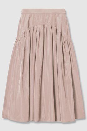 【アナイ/ANAYI】 タフタヨークギャザースカート人気、トレンドファッション・服の通販 founy(ファニー) ファッション Fashion レディースファッション Fashion for Women スカート Skirts ロングスカート Long Skirts / Maxi & Midi Skirts 2025年 2025 2025-2026秋冬・A/W Autumn/Winter 2025–26 AW25–26 ギャザー Gathered, Ruffled タフタ Taffeta, Structured Fabric バランス Balance, Style Balance ポケット Pocket, Pocket Detail ヨーク Yoke, Yoke Design ロング Long, Long-Length エレガント 上品 Elegant 切替 Switching, Contrast Panel A/W・秋冬 Autumn/Winter |ID:prp329100004631680