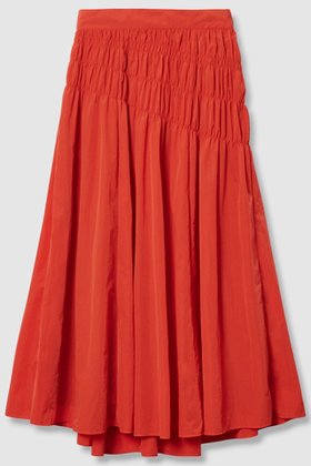 【アルアバイル/allureville】 ナイロンタフタシャーリングスカート人気、トレンドファッション・服の通販 founy(ファニー) ファッション Fashion レディースファッション Fashion for Women スカート Skirts ロングスカート Long Skirts / Maxi & Midi Skirts 2025年 2025 2025-2026秋冬・A/W Autumn/Winter 2025–26 AW25–26 アシンメトリー Asymmetrical Style シャーリング Shirring, Ruched スウェット / スエット Sweatshirt, Sweatwear タフタ Taffeta, Structured Fabric トレンド Trend, Trending Now フィット Fit, Slim Fit ヘムライン Hemline, Bottom Cut ロング Long, Long-Length A/W・秋冬 Autumn/Winter |ID:prp329100004631681