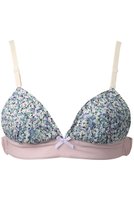 【ナナデコール/nanadecor】のリバティポッピングフラワートライアングルブラ 人気、トレンドファッション・服の通販 founy(ファニー) ファッション Fashion レディースファッション Fashion for Women 下着・ランジェリー Lingerie & Intimates ブラジャー・ランジェリーブラ Bras / Lingerie Bras トライアングル Triangle, Triangular Shape フィット Fit, Slim Fit ブラジャー Bra, Lingerie プリント Print, Printed Pattern ランジェリー Lingerie, Intimate Wear リラックス Relax, Relaxed Fit 新作・新入荷 New Arrivals / New In |ID:prp329100004631702