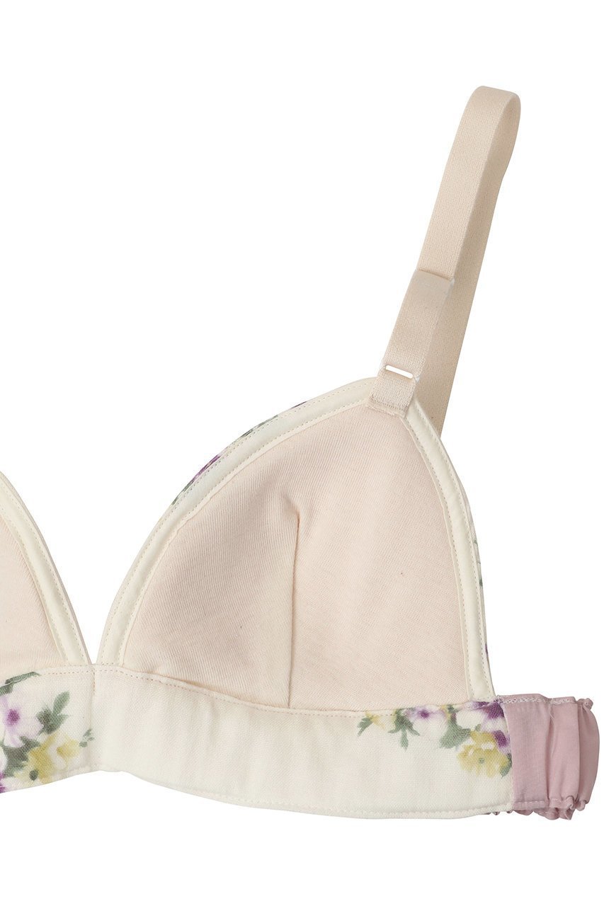 【ナナデコール/nanadecor】のプリムローズトライアングルブラパープル 人気、トレンドファッション・服の通販 founy(ファニー) 　ファッション　Fashion　レディースファッション　Fashion for Women　下着・ランジェリー　Lingerie & Intimates　その他ランジェリー・インナーアイテム　Other Lingerie / Intimates　アンダー　Underwear Essentials　トライアングル　Triangle, Triangular Shape　ブラジャー　Bra, Lingerie　ランジェリー　Lingerie, Intimate Wear　リボン　Ribbon, Bow　ローズ　Rose, Rose Motif　other-6|ID: prp329100004631703 ipo3291000000035723407