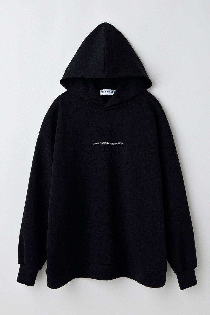 【ナゴンスタンス/nagonstans】の【8/13 12:00販売開始】embroidery hoodie/フーディ インテリア・キッズ・メンズ・レディースファッション・服の通販 founy(ファニー) 　ファッション　Fashion　レディースファッション　Fashion for Women　トップス・カットソー　Cut & Sew Tops　シャツ・ブラウス・オフィスカジュアル　Elegant Blouses & Button-Ups　レディースパーカー・カジュアルフーディー　Casual Hoodies & Sweatshirts　ロングTシャツ・Tシャツ　Longline T-Shirts & Tees　スウェット・クルーネックトップス　Sweatshirts & Crewnecks / Relaxed Fit Sweat Tops　カットソー・ベーシックTシャツ　Cut-and-Sewn Tops / Stretch Tees & Basics　パーカー　Hoodie, Parka　メンズ　Men's, Menswear　新作・新入荷　New Arrivals / New In　Black|ID: prp329100004631706 ipo3291000000033330064