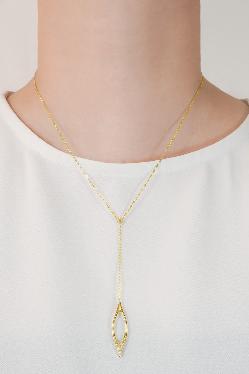 【アヤミ ジュエリー/AYAMI jewelry】のFlow Line Y ペンダント 人気、トレンドファッション・服の通販 founy(ファニー) 　ファッション　Fashion　レディースファッション　Fashion for Women　ジュエリー　Jewelry　ネックレス　Necklaces & Pendants　シンプル　Simple, Minimal　チェーン　Chain, Chain Strap　デコルテ　Décolleté, Neckline　ネックレス　Necklace, Pendant Necklace　フォルム　Silhouette, Form　other-2|ID: prp329100004632755 ipo3291000000036142159