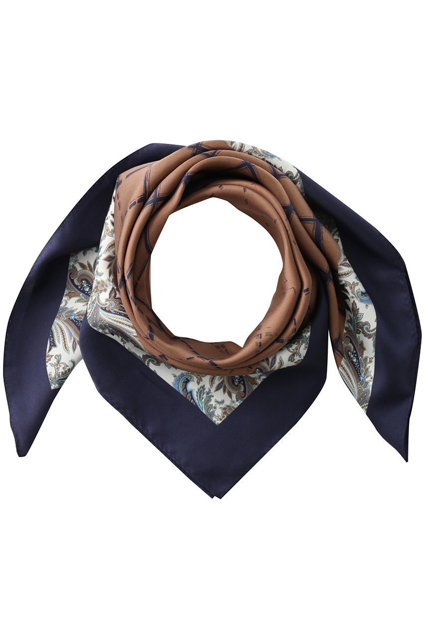 【アナイ/ANAYI】のチェックペイズリーPTスカーフ インテリア・キッズ・メンズ・レディースファッション・服の通販 founy(ファニー) 　ファッション　Fashion　レディースファッション　Fashion for Women　ストール　Soft & Warm Scarves　マフラー・スヌード / 冬小物の定番　Scarves & Mufflers　なめらか　Smooth, Silky Texture　シルク　Silk, 100% Silk　シンプル　Simple, Minimal　スカーフ　Scarf, Neckwear　ストール　Stole, Wrap　チェック　Check, Plaid, Tartan　プリント　Print, Printed Pattern　ペイズリー　Paisley, Ethnic Pattern　マフラー　Scarf, Muffler　ミックス　Mix, Mixed Style　モダン　Modern, Contemporary　ラグジュアリー　Luxury, Elegant　ゴールド|ID: prp329100004632763 ipo3291000000035321220