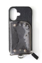 【エーシーン/A SCENE】のiPhone16/16Pro PVC leather case ブラック|ID:prp329100004632767