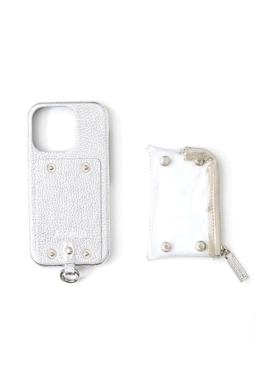 【エーシーン/A SCENE】のiPhone16/16Pro PVC leather case 人気、トレンドファッション・服の通販 founy(ファニー) 　ファッション　Fashion　レディースファッション　Fashion for Women　2025年　2025　2025-2026秋冬・A/W　Autumn/Winter 2025–26 AW25–26　iPhone アイフォーン　iPhone　コンパクト　Compact, Small Size　ポケット　Pocket, Pocket Detail　A/W・秋冬　Autumn/Winter　other-3|ID: prp329100004632767 ipo3291000000033341354