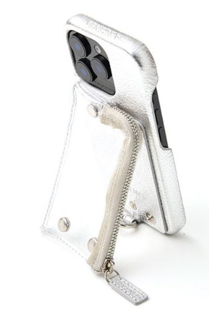 【エーシーン/A SCENE】のiPhone15/15Pro PVC leather case 人気、トレンドファッション・服の通販 founy(ファニー) 　ファッション　Fashion　レディースファッション　Fashion for Women　2025年　2025　2025-2026秋冬・A/W　Autumn/Winter 2025–26 AW25–26　iPhone アイフォーン　iPhone　コンパクト　Compact, Small Size　ポケット　Pocket, Pocket Detail　A/W・秋冬　Autumn/Winter　other-2|ID: prp329100004632768 ipo3291000000033341360