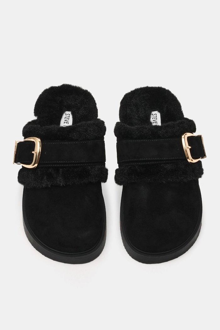 【スティーブマデン/STEVE MADDEN】のCOZY-UP ファーバックルサボ インテリア・キッズ・メンズ・レディースファッション・服の通販 founy(ファニー) https://founy.com/ ファッション Fashion レディースファッション Fashion for Women バッグ Bags 2025年 2025 2025-2026秋冬・A/W Autumn/Winter 2025–26 AW25–26 サンダル Sandals, Summer Shoes デニム Denim, Jeans Material ブランケット Blanket, Throw Blanket ライニング Inner Lining, Inner Fabric, Lined A/W・秋冬 Autumn/Winter |ID: prp329100004632774 ipo3291000000033341406