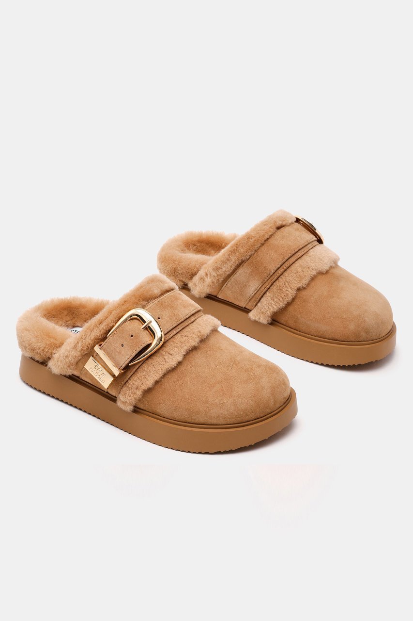 【スティーブマデン/STEVE MADDEN】のCOZY-UP ファーバックルサボ 人気、トレンドファッション・服の通販 founy(ファニー) 　ファッション　Fashion　レディースファッション　Fashion for Women　バッグ　Bags　2025年　2025　2025-2026秋冬・A/W　Autumn/Winter 2025–26 AW25–26　サンダル　Sandals, Summer Shoes　デニム　Denim, Jeans Material　ブランケット　Blanket, Throw Blanket　ライニング　Inner Lining, Inner Fabric, Lined　A/W・秋冬　Autumn/Winter　other-2|ID: prp329100004632774 ipo3291000000033341409