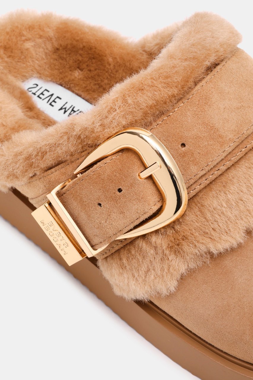 【スティーブマデン/STEVE MADDEN】のCOZY-UP ファーバックルサボ 人気、トレンドファッション・服の通販 founy(ファニー) 　ファッション　Fashion　レディースファッション　Fashion for Women　バッグ　Bags　サンダル　Sandals, Summer Shoes　デニム　Denim, Jeans Material　ブランケット　Blanket, Throw Blanket　ライニング　Inner Lining, Inner Fabric, Lined　再入荷　Restock / Back in Stock　A/W・秋冬　Autumn/Winter　other-4|ID: prp329100004632774 ipo3291000000035321251