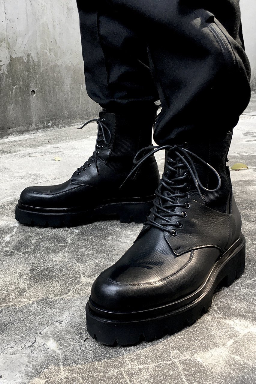 【ピアッカセッテ/ph7+】のサイドゴアレースアップショートブーツ 人気、トレンドファッション・服の通販 founy(ファニー) 　ファッション　Fashion　レディースファッション　Fashion for Women　ショート　Short, Short Length　トレンド　Trend, Trending Now　人気　Popular, Best Seller　厚底　Platform Shoes　定番　Standard, Basic Item　other-2|ID: prp329100004632776 ipo3291000000036495566