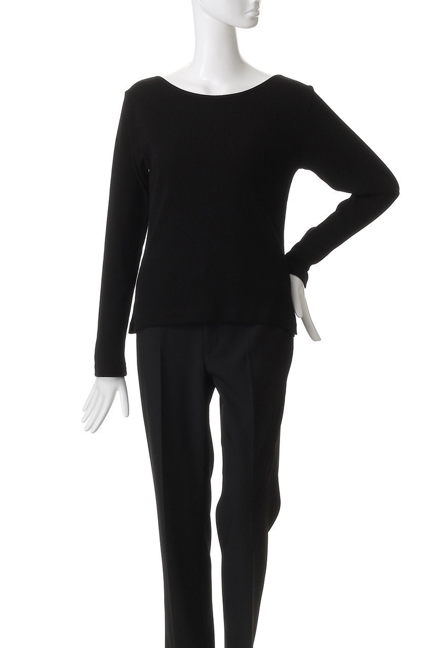 【アナイ/ANAYI】のコットンテレコボートネックプルオーバー 人気、トレンドファッション・服の通販 founy(ファニー) 　ファッション　Fashion　レディースファッション　Fashion for Women　トップス・カットソー　Cut & Sew Tops　シャツ・ブラウス・オフィスカジュアル　Elegant Blouses & Button-Ups　ロングTシャツ・Tシャツ　Longline T-Shirts & Tees　カジュアルプルオーバー・ニットトップス　Pullovers & Knit Tops / Casual Pullovers　カットソー・ベーシックTシャツ　Cut-and-Sewn Tops / Stretch Tees & Basics　2025年　2025　2025-2026秋冬・A/W　Autumn/Winter 2025–26 AW25–26　インナー　Innerwear　シンプル　Simple, Minimal　スリーブ　Sleeve, Long Sleeve / Short Sleeve　テレコ　Ribbed, Rib Stitch　フィット　Fit, Slim Fit　ベーシック　Basic, Essential　ロング　Long, Long-Length　A/W・秋冬　Autumn/Winter　other-2|ID: prp329100004632778 ipo3291000000033341444