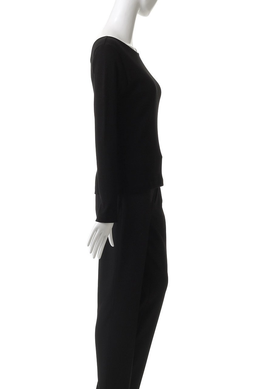 【アナイ/ANAYI】のコットンテレコボートネックプルオーバー 人気、トレンドファッション・服の通販 founy(ファニー) 　ファッション　Fashion　レディースファッション　Fashion for Women　トップス・カットソー　Cut & Sew Tops　シャツ・ブラウス・オフィスカジュアル　Elegant Blouses & Button-Ups　ロングTシャツ・Tシャツ　Longline T-Shirts & Tees　カジュアルプルオーバー・ニットトップス　Pullovers & Knit Tops / Casual Pullovers　カットソー・ベーシックTシャツ　Cut-and-Sewn Tops / Stretch Tees & Basics　2025年　2025　2025-2026秋冬・A/W　Autumn/Winter 2025–26 AW25–26　インナー　Innerwear　シンプル　Simple, Minimal　スリーブ　Sleeve, Long Sleeve / Short Sleeve　テレコ　Ribbed, Rib Stitch　フィット　Fit, Slim Fit　ベーシック　Basic, Essential　ロング　Long, Long-Length　A/W・秋冬　Autumn/Winter　other-3|ID: prp329100004632778 ipo3291000000033341445
