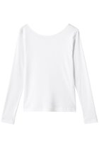 【アナイ/ANAYI】のコットンテレコボートネックプルオーバー ホワイト|ID: prp329100004632778 ipo3291000000035052052