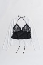 【プランク プロジェクト/PRANK PROJECT】のランジェリーコンビトップ / Lingerie Combi Top MLT(マルチカラー)|ID: prp329100004632782 ipo3291000000033341477