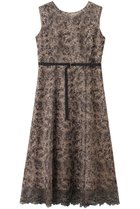 【アナイ/ANAYI】のレースフラワーチュールフレアワンピース ベージュ|ID:prp329100004632785