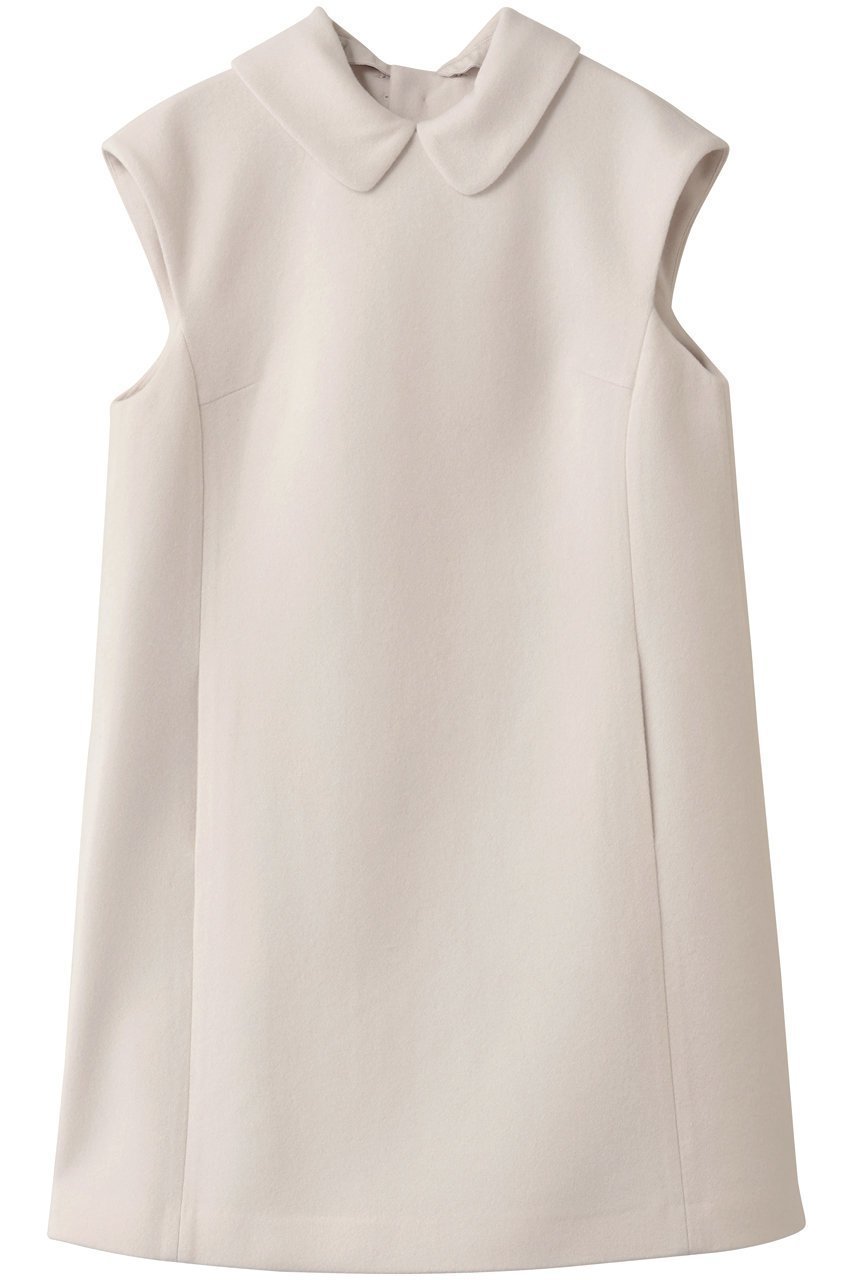 【アルアバイル/allureville】の【LOULOU WILLOUGHBY】ビーバーステンカラーワンピース インテリア・キッズ・メンズ・レディースファッション・服の通販 founy(ファニー) 　ファッション　Fashion　レディースファッション　Fashion for Women　ワンピース　Dresses　チュニック　Tunic Tops & Dresses　カットソー　Cut and Sewn Top　チュニック　Tunic, Long Top　ハイネック　High Neck, Mock Neck　エレガント 上品　Elegant　再入荷　Restock / Back in Stock　ライトベージュ|ID: prp329100004632788 ipo3291000000034028205