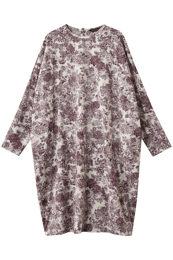【ミズイロ インド/mizuiro ind】のprint cocoon wide OP ワンピース インテリア・キッズ・メンズ・レディースファッション・服の通販 founy(ファニー) https://founy.com/ ファッション Fashion レディースファッション Fashion for Women ワンピース Dresses チュニック Tunic Tops & Dresses 2025年 2025 2025-2026秋冬・A/W Autumn/Winter 2025–26 AW25–26 チュニック Tunic, Long Top フラワー Flower, Floral プリント Print, Printed Pattern ロング Long, Long-Length 秋 Autumn A/W・秋冬 Autumn/Winter |ID: prp329100004632791 ipo3291000000033341539