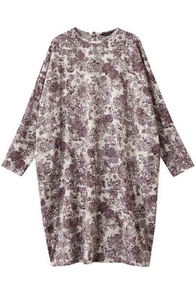 【ミズイロ インド/mizuiro ind】のprint cocoon wide OP ワンピース 人気、トレンドファッション・服の通販 founy(ファニー) ファッション Fashion レディースファッション Fashion for Women ワンピース Dresses チュニック Tunic Tops & Dresses 2025年 2025 2025-2026秋冬・A/W Autumn/Winter 2025–26 AW25–26 チュニック Tunic, Long Top フラワー Flower, Floral プリント Print, Printed Pattern ロング Long, Long-Length 秋 Autumn A/W・秋冬 Autumn/Winter |ID:prp329100004632791