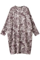 【ミズイロ インド/mizuiro ind】のprint cocoon wide OP ワンピース 人気、トレンドファッション・服の通販 founy(ファニー) ファッション Fashion レディースファッション Fashion for Women ワンピース Dresses チュニック Tunic Tops & Dresses 2025年 2025 2025-2026秋冬・A/W Autumn/Winter 2025–26 AW25–26 チュニック Tunic, Long Top フラワー Flower, Floral プリント Print, Printed Pattern ロング Long, Long-Length 秋 Autumn A/W・秋冬 Autumn/Winter |ID:prp329100004632791