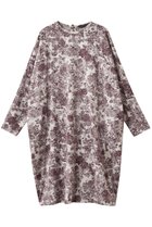 【ミズイロ インド/mizuiro ind】のプリントコクーンワイドワンピース beige|ID:prp329100004632791