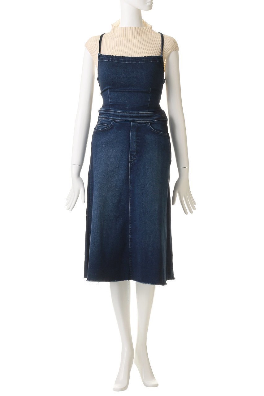 【マザー/MOTHER】のTHE BACK MIDI DRESS キャミソールデニムワンピース (HCM) 人気、トレンドファッション・服の通販 founy(ファニー) 　ファッション　Fashion　レディースファッション　Fashion for Women　ワンピース　Dresses　フォーマル・パーティードレス・結婚式用ドレス　Elegant & Casual Dresses　チュニック　Tunic Tops & Dresses　2025年　2025　2025-2026秋冬・A/W　Autumn/Winter 2025–26 AW25–26　インナー　Innerwear　キャミソール　Camisole, Spaghetti Strap Top　シューズ　Shoes, Footwear　スニーカー　Sneakers, Trainers　チュニック　Tunic, Long Top　デニム　Denim, Jeans Material　フィット　Fit, Slim Fit　A/W・秋冬　Autumn/Winter　other-2|ID: prp329100004632793 ipo3291000000033341554