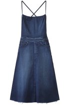 【マザー/MOTHER】のTHE BACK MIDI DRESS キャミソールデニムワンピース (HCM) ブルー|ID:prp329100004632793