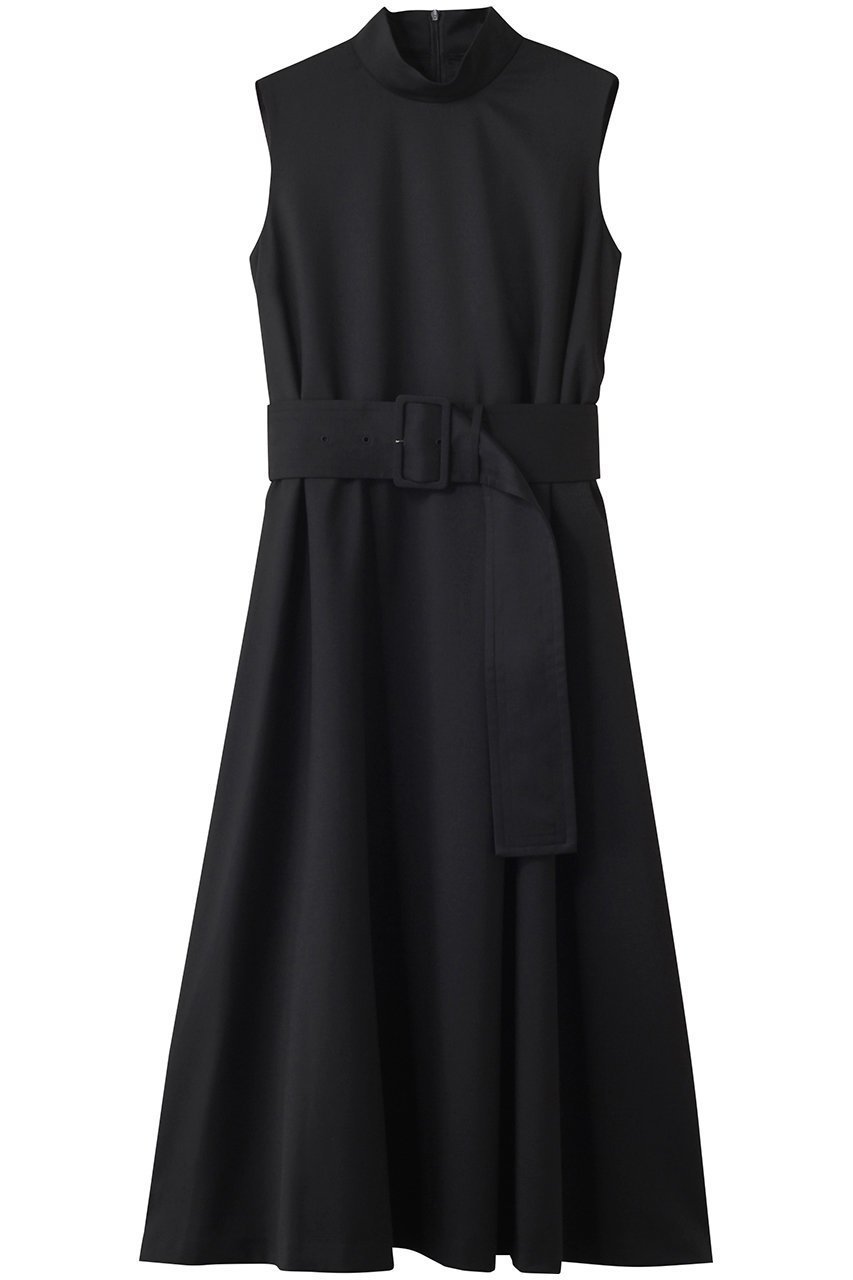 【ドメル/DOMELLE】のREDA ツイル ドレス インテリア・キッズ・メンズ・レディースファッション・服の通販 founy(ファニー) 　ファッション　Fashion　レディースファッション　Fashion for Women　ワンピース　Dresses　フォーマル・パーティードレス・結婚式用ドレス　Elegant & Casual Dresses　チュニック　Tunic Tops & Dresses　2025年　2025　2025-2026秋冬・A/W　Autumn/Winter 2025–26 AW25–26　イタリア　Italy　カッティング　Cutting Detail　スリーブ　Sleeve, Long Sleeve / Short Sleeve　チュニック　Tunic, Long Top　ツイル　Twist, Twisted Detail　ドレス　Dress, One-Piece　ロング　Long, Long-Length　A/W・秋冬　Autumn/Winter　ブラック|ID: prp329100004632794 ipo3291000000033341563